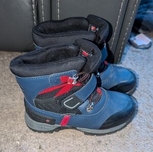 Swiss Tech Kids Blue and Red Boots